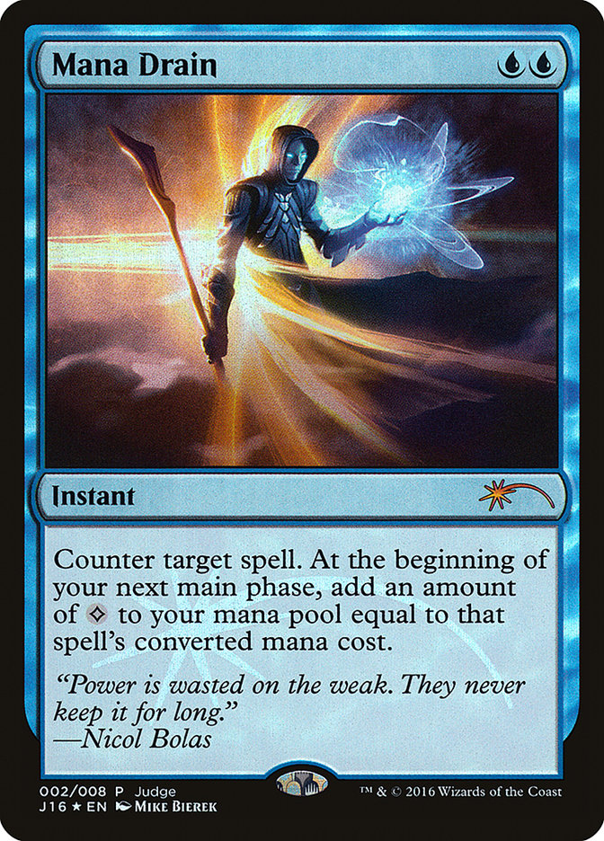 Drain de mana [Cartes de juge 2016]