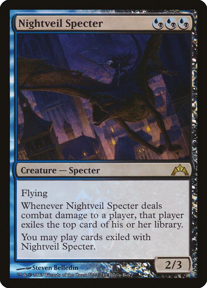 Espectro Velo Nocturno (Compre una caja) [Promos de Regreso a Ravnica]