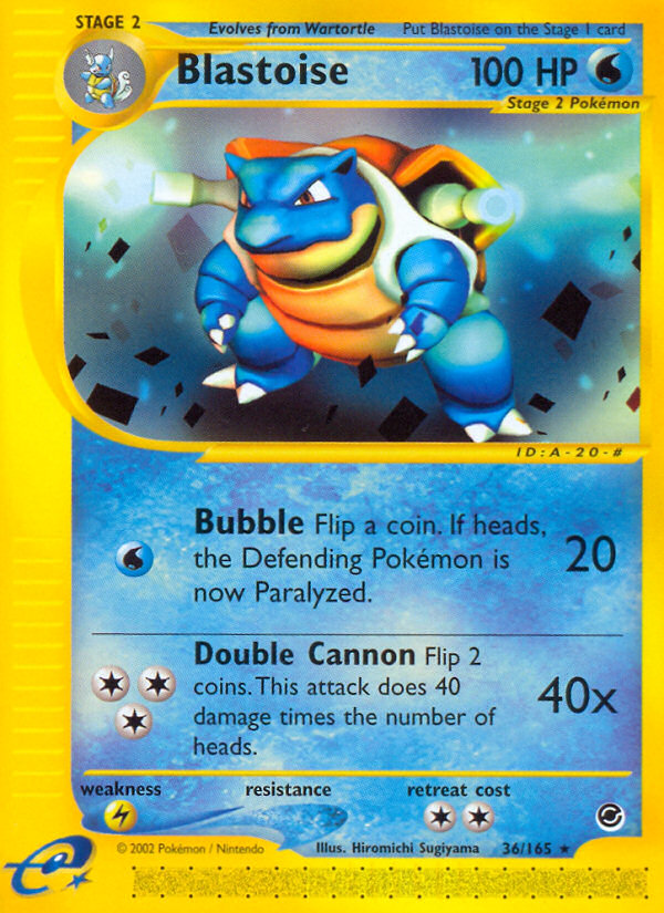 Tortank (36/165) [Expedition: Set de base]