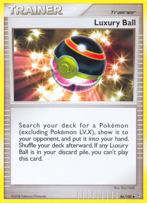 Lujo Ball (86/100) [Diamante & Perla: Frente Tormenta]