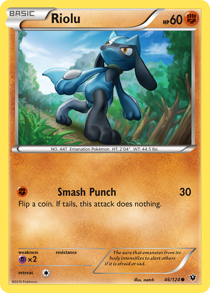 Riolu (46/124) [XY : Impulsion des Origines]