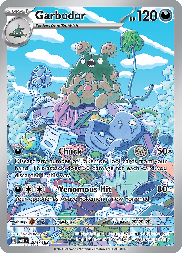 Garbodor (204/182) [Escarlata y Púrpura: Paradoja Temporal]