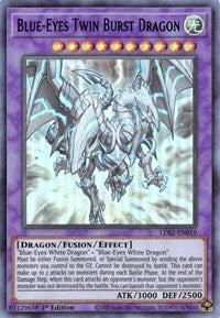 Dragon Bipède aux Yeux Bleus (Bleu) [LDS2-EN019] Ultra Rare