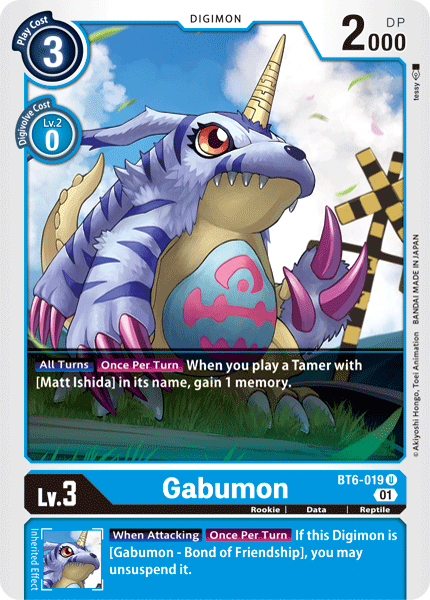 Gabumon [BT6-019] [Doble Diamante]