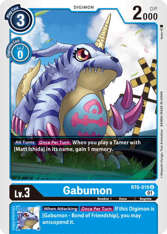 Gabumon [BT6-019] [Doble Diamante]