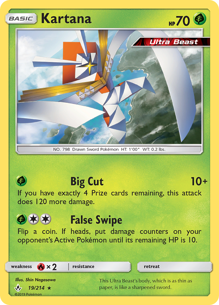 Kartana (19/214) [Sol y Luna: Lazos Indestructibles]