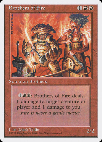 Hermanos de Fuego [Cuarta Edición]