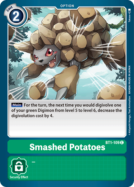 Patatas Machacadas [BT1-109] [Lanzamiento Special Booster Ver.1.0]