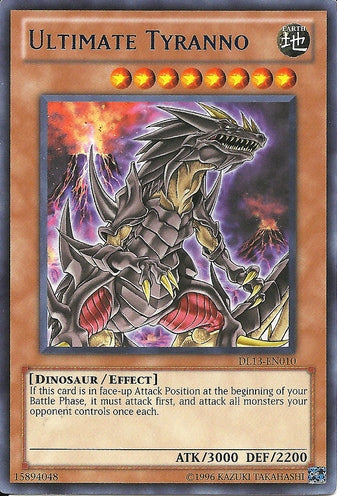 Tyranno Ultime (Bleu) [DL13-EN010] Rare