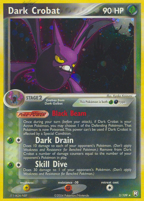 Crobat Oscuro (3/109) [EX: Team Rocket Returns]