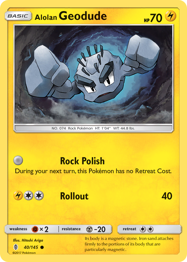 Racaillou d'Alola (40/145) [Soleil et Lune : Gardiens Ascendants]