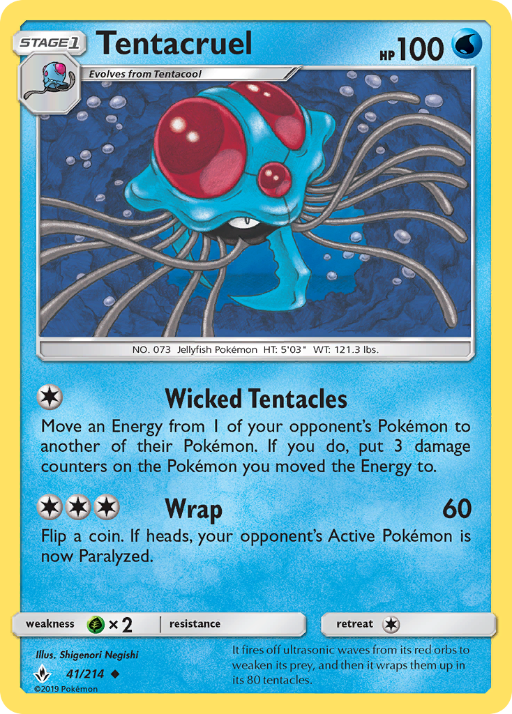 Tentacruel (41/214) [Sol y Luna-Vínculos Indestructibles]