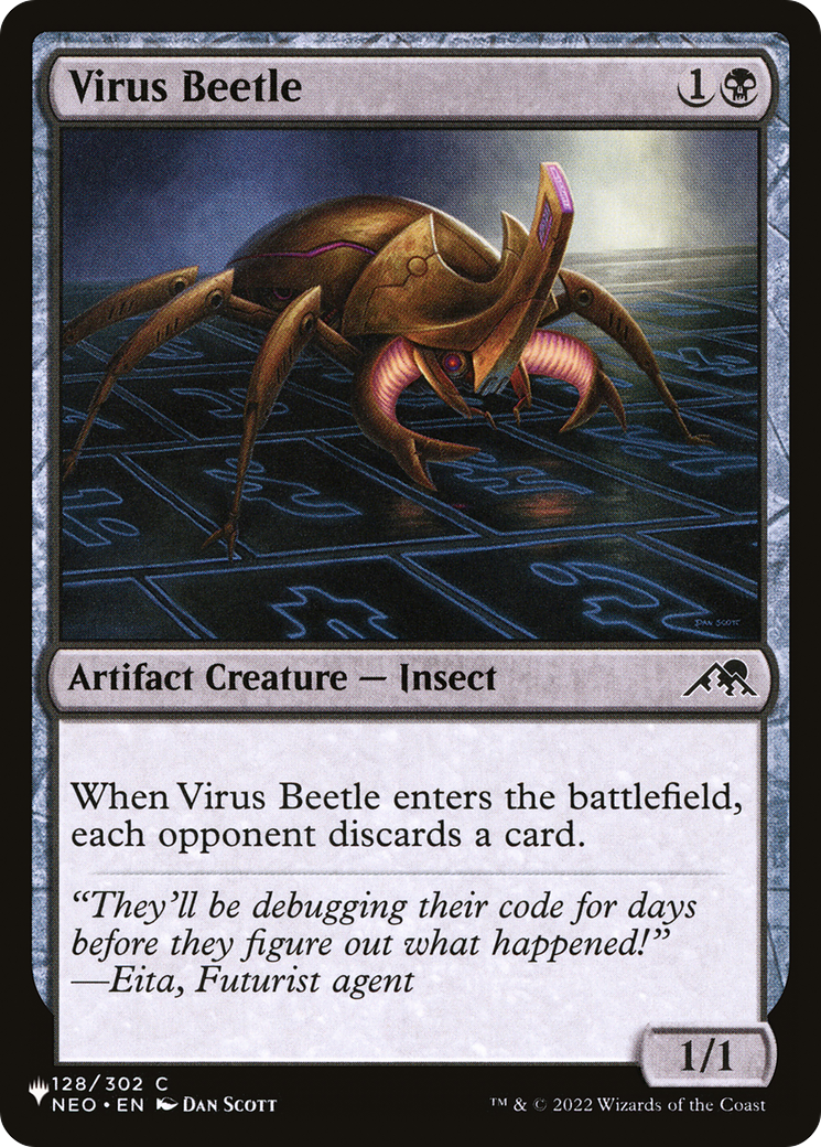 Coléoptère du virus [La Liste]
