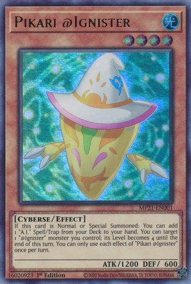 Pikari @Ignister [MP21-FR001] Ultra Rare