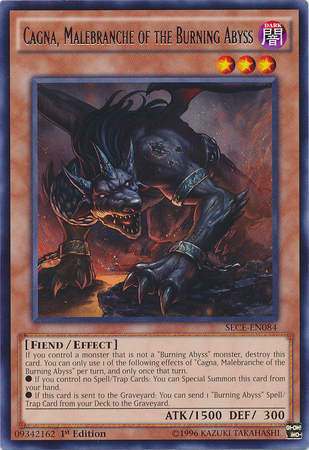 Cagna, Malebranche del Abismo Ardiente [SECE-EN084] Rara