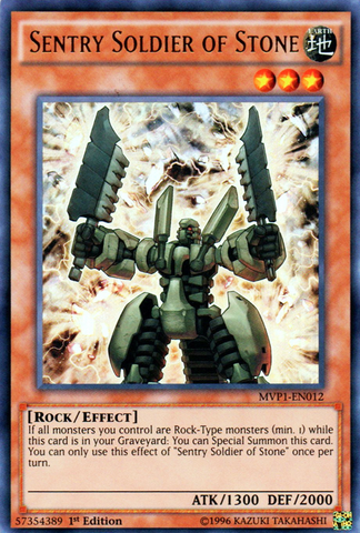 Soldat Sentinelle de Pierre [MVP1-FR012] Ultra Rare