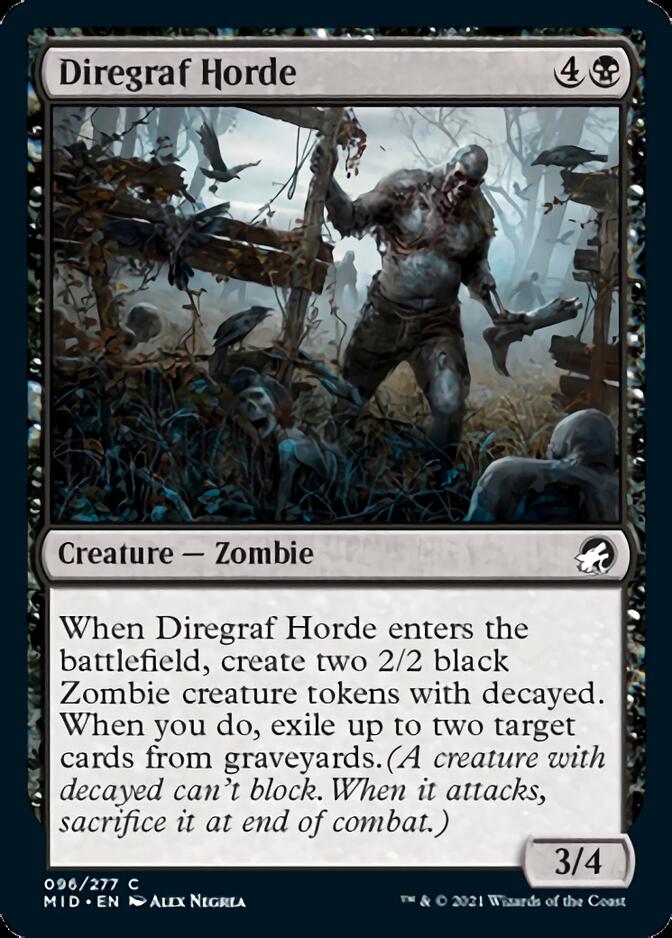 Horde de diregrafs [Innistrad : Chasse de minuit]