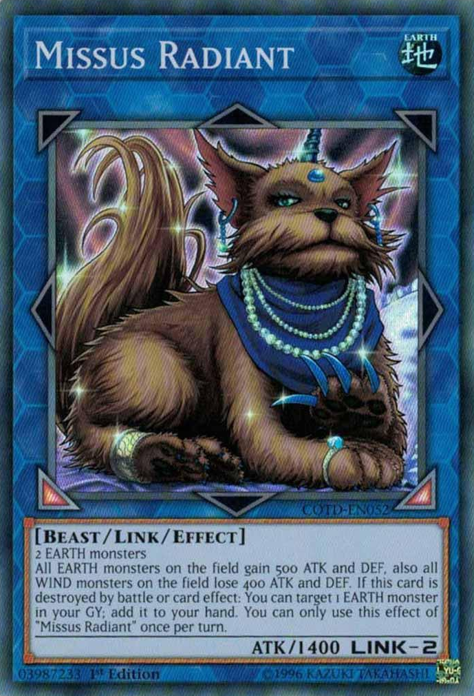Señora Radiante [COTD-EN052] Súper Rara