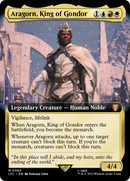 Aragorn, roi du Gondor (Extended Art) [Le Seigneur des Anneaux : Contes de la Terre du Milieu Commander]