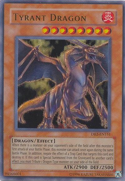 Dragón Tirano [DB2-EN151] Ultra Rara
