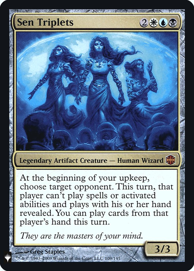 Triplés séniens [Mystery Booster]