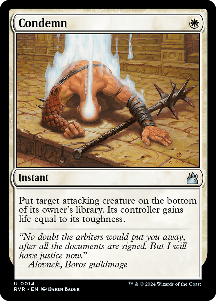 Condamner [Ravnica Remastered]