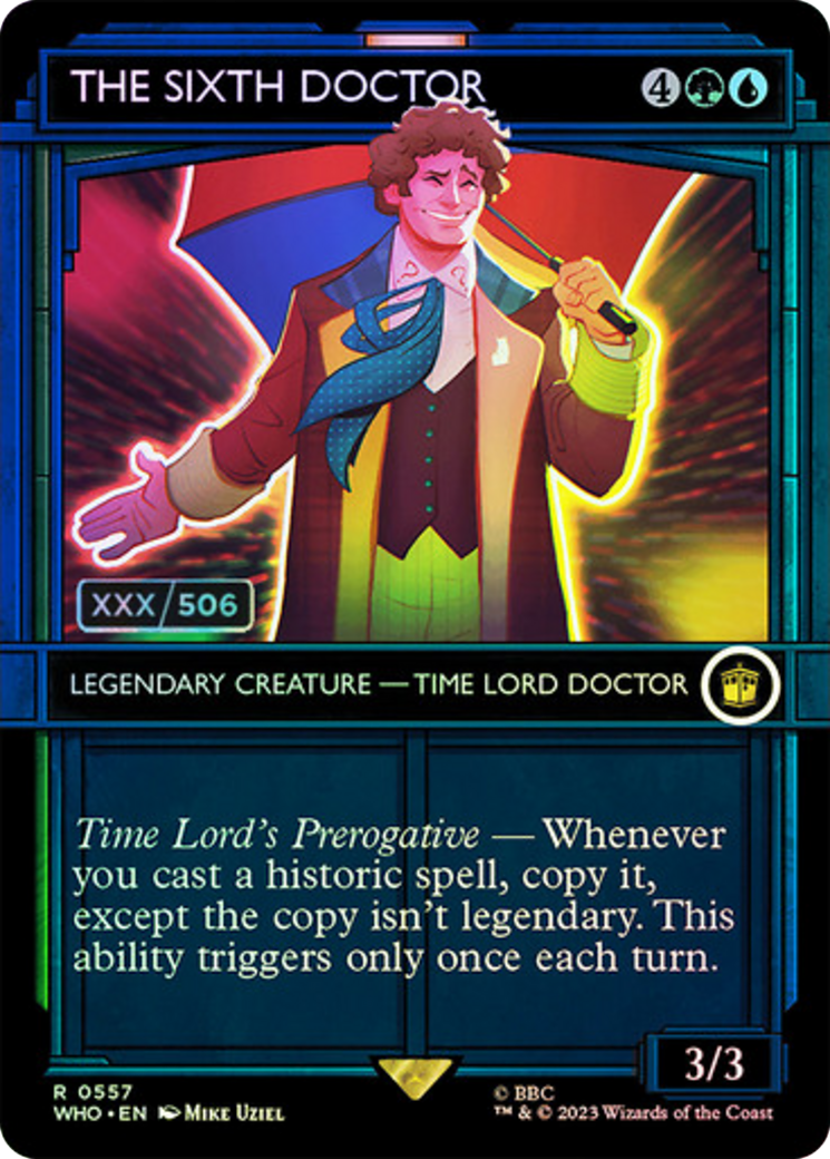 El Sexto Doctor (Numerado por Serial) [Doctor Who]