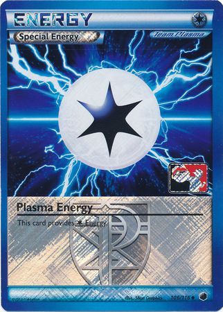 Energía Plasma (106/116) (Carta de promoción de Jugar Pokémon) [Negro y Blanco: Plasma Hielo]