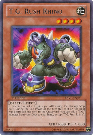 T.G. Rush Rhino [EXVC-FR021] Rare