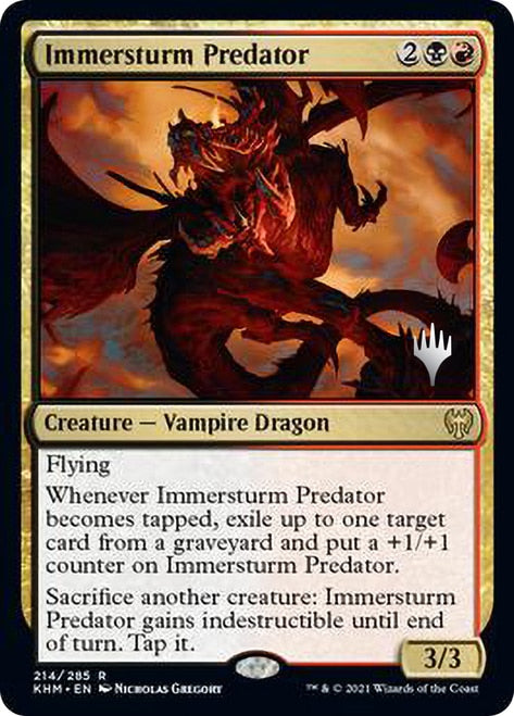 Prédateur de l'Immersturm (Promo Pack) [Promos Kaldheim]