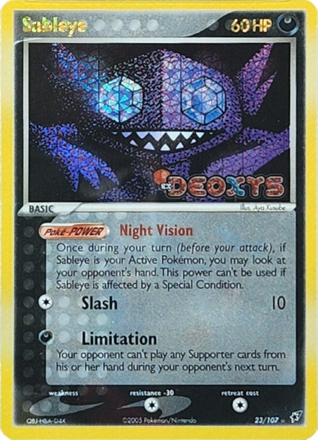 Ténéfix (23/107) (Estampillé) [EX: Deoxys]