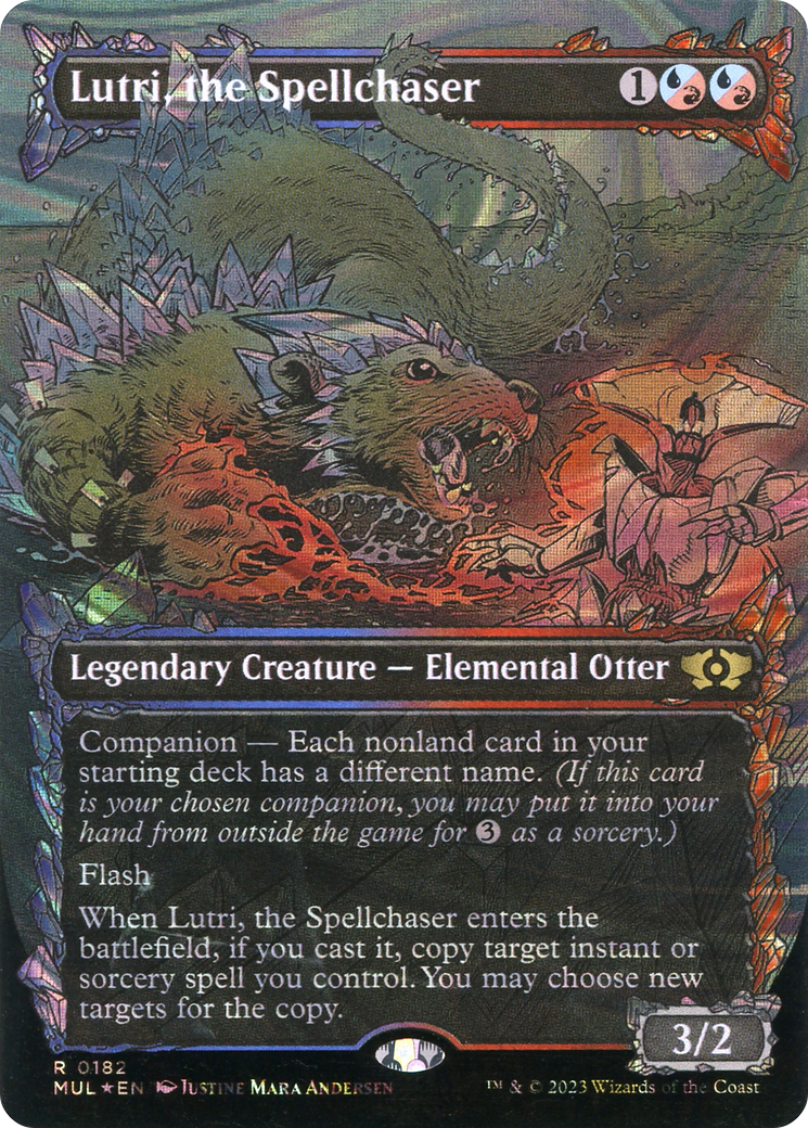 Lutri, la Perseguidor de Hechizos (Halo Foil) [Leyendas del Multiverso]