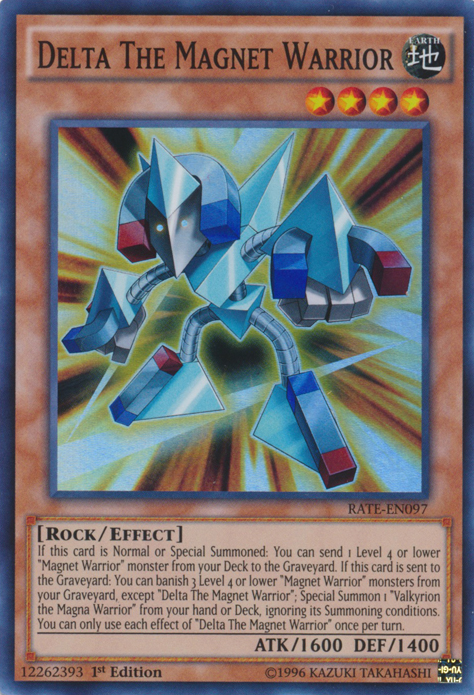Delta, le Guerrier magnétique [RATE-FR097] Super Rare