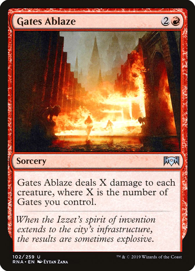 Portes embrasées [Allégeance de Ravnica]