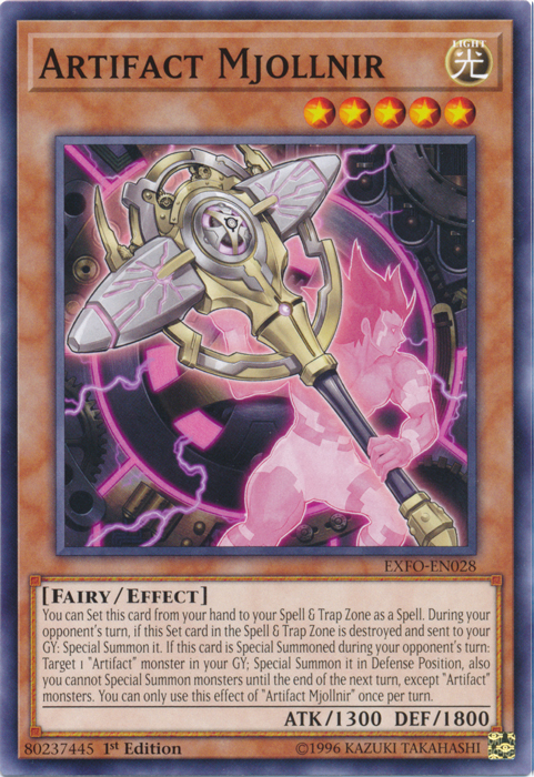 Artefacto Mjolnir [EXFO-EN028] Común