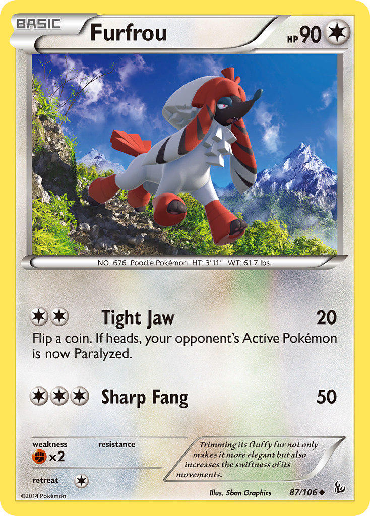 Furfrou (87/106) [XY: Étincelles]