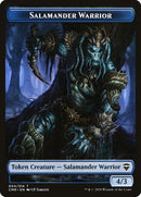 Salamandre Guerrière // Jeton recto-verso Zombie [Jetons Commander Legends]