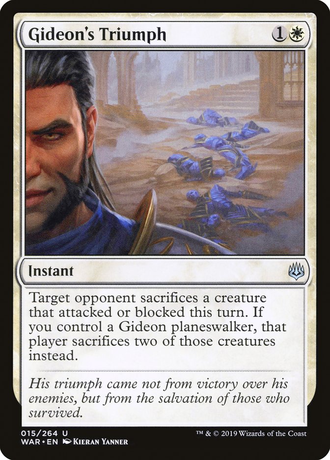 Triomphe de Gideon [La Guerre des Planeswalkers]
