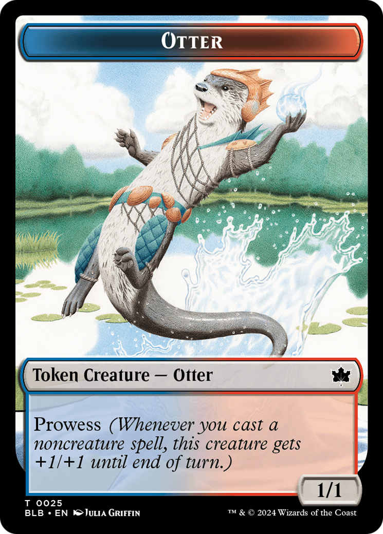 Jeton Loutre [Jetons de Bloomburrow]