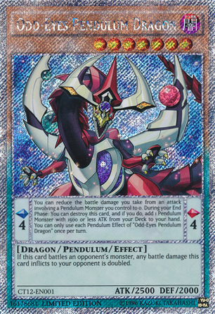 Dragon Pendule Odd-Eyes [CT12-FR001] Secret Rare