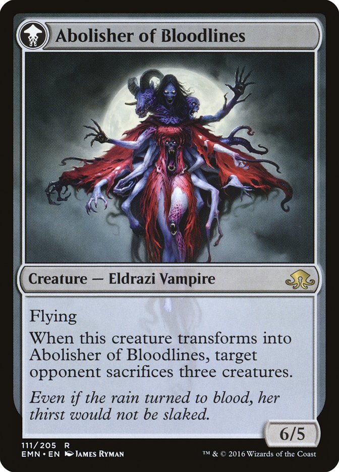 Paria de Voldaren // Abolisseur de lignées [Innistrad : Étranges alliances]