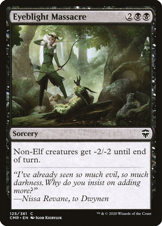 Massacre d'Horreurs oculaires [Commander Legends]