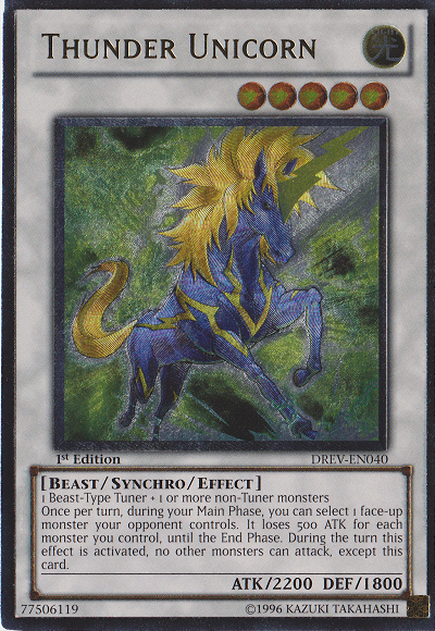 Licorne Tonnerre [DREV-EN040] Ultimate Rare