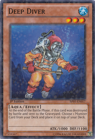 Buceador Profundo [BP01-EN017] Rara Starfoil