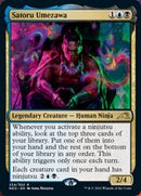 Satoru Umezawa (Pack promo) [Kamigawa: Dynastie Néon promos]