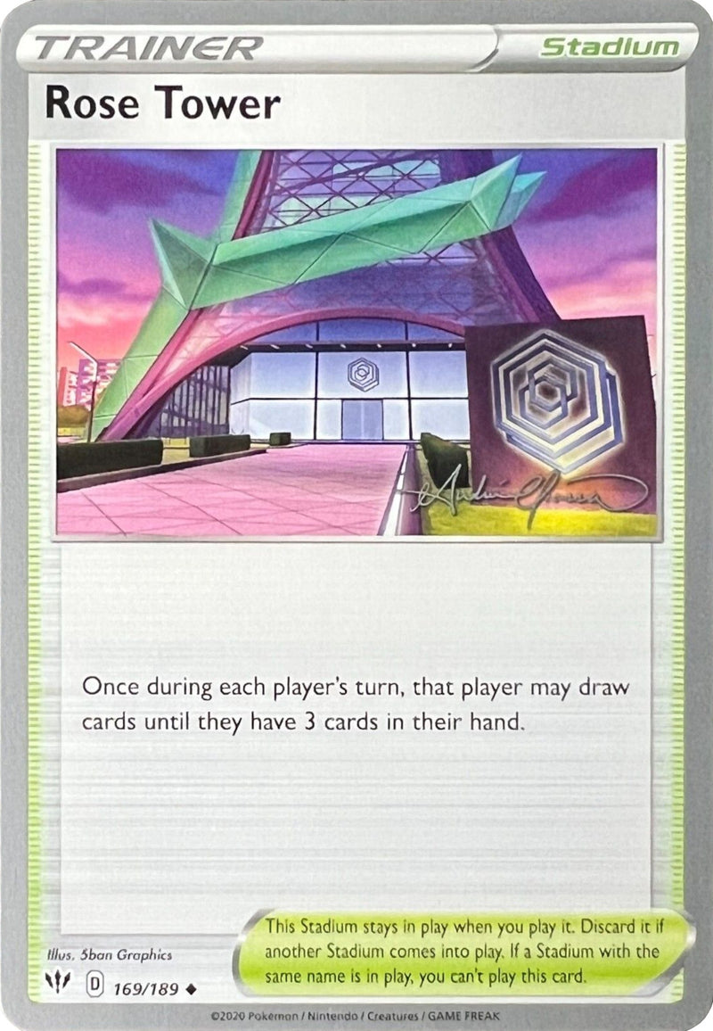 Rose Tower (169/189) (La forma de Mew - Andre Chiasson) [Campeonatos Mundiales 2022]