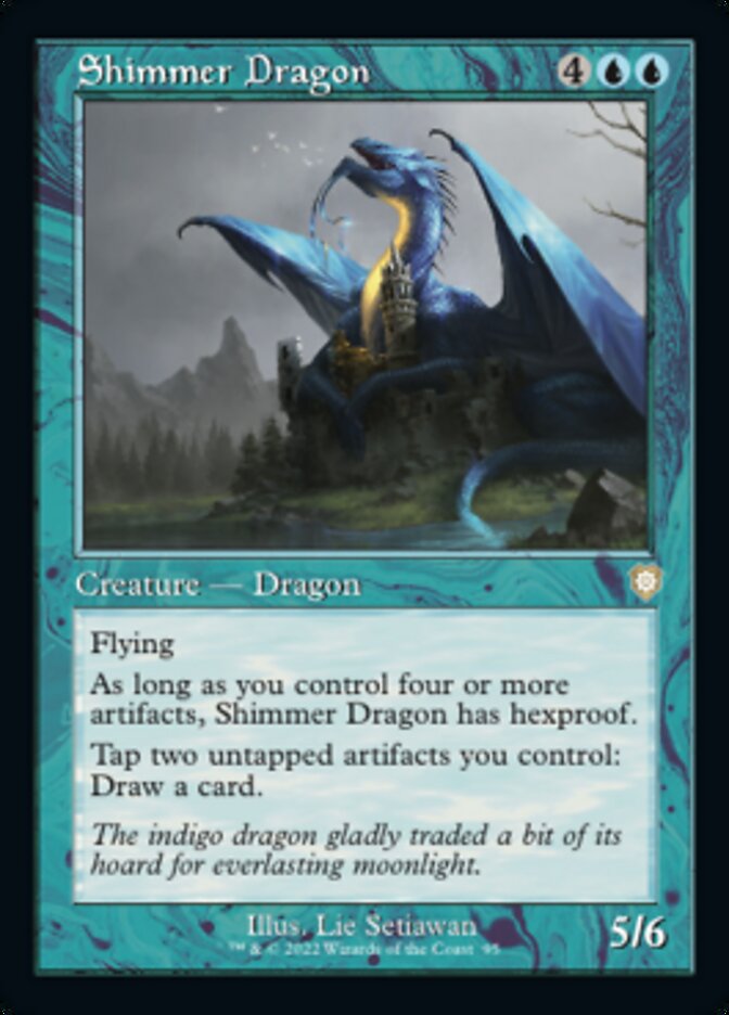 Dragón reluciente (Retro) [Commander de La Guerra de los Hermanos]