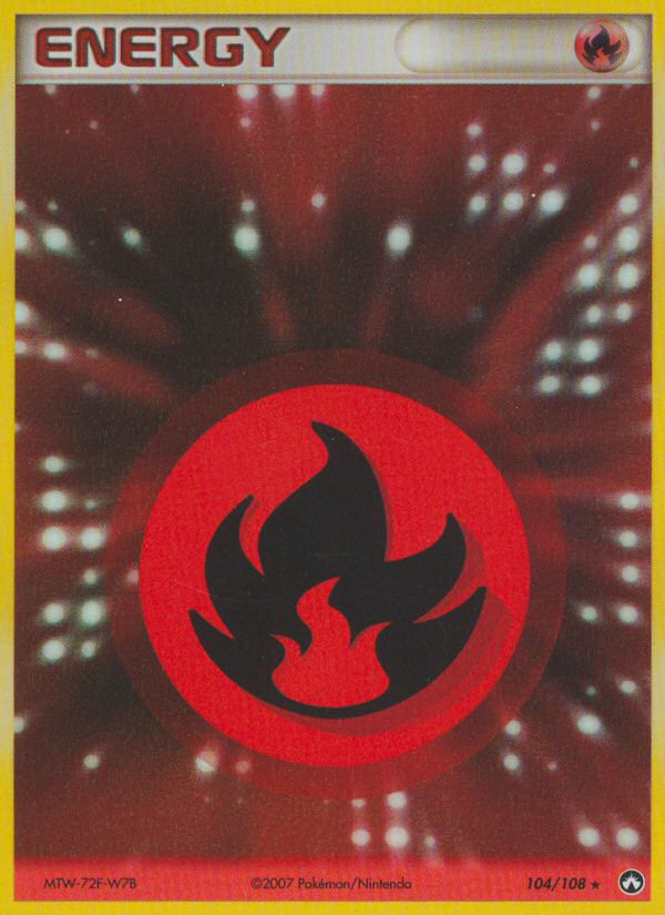 Énergie Feu (104/108) [EX: Gardiens du Pouvoir]