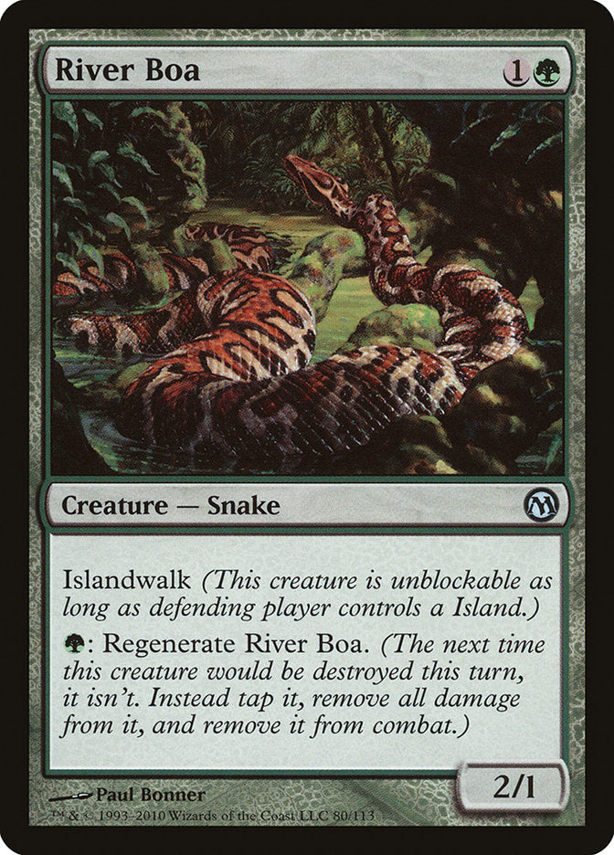 Boa de Rivière [Duels of the Planeswalkers]