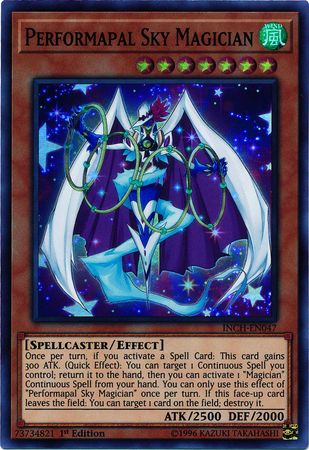 Magicien du Ciel Potartiste [INCH-FR047] Super Rare